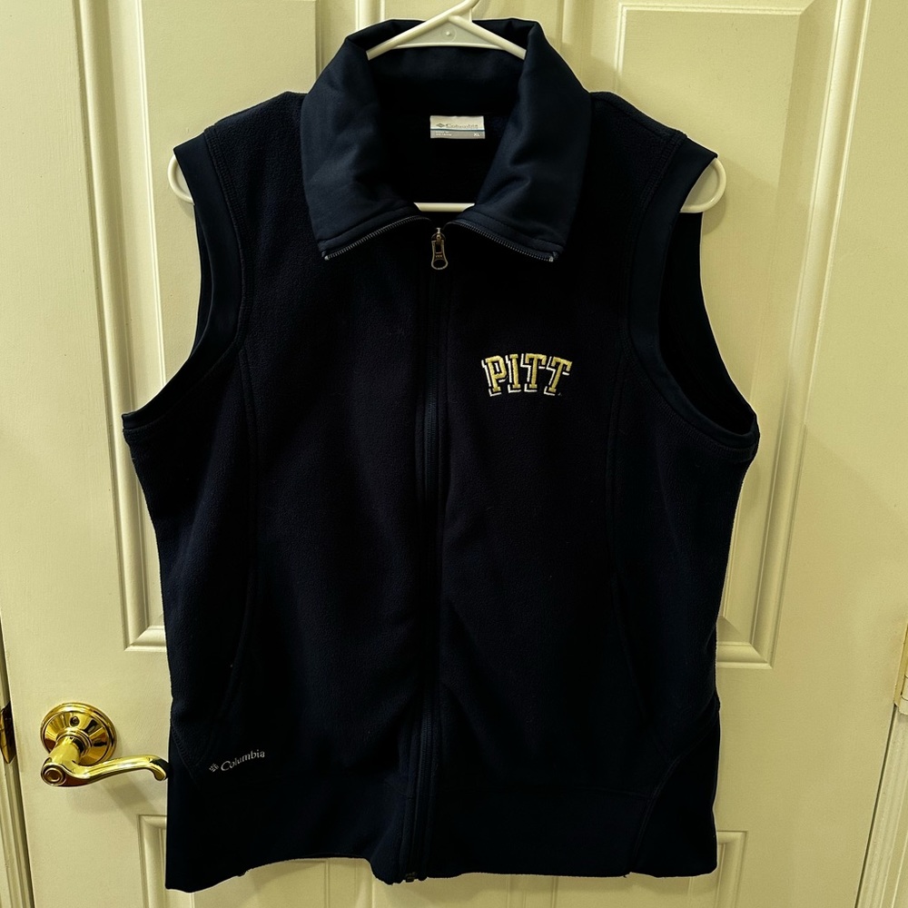 Columbia Pitt fleece zip up vest
